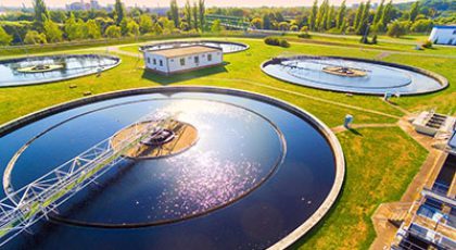 wastewater treatment plant